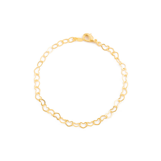 Heart Chain Bracelet