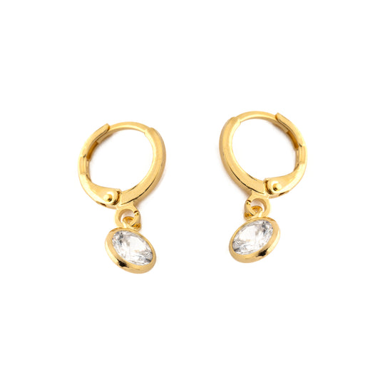 Crystal Hoops