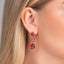 Triple Teardrop Earrings