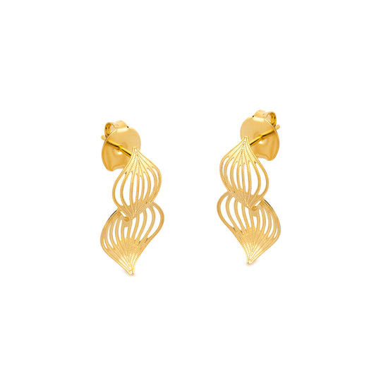 Spiral Drop Earrings