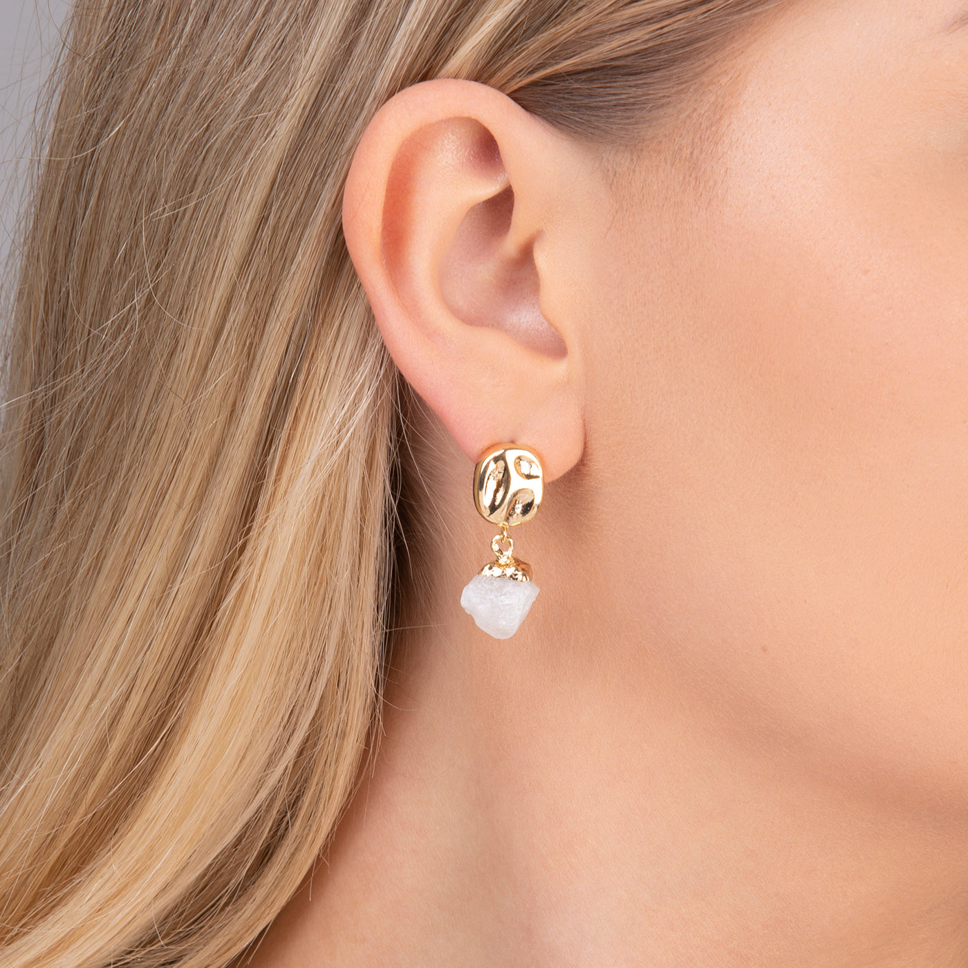 Stone Design Earrings