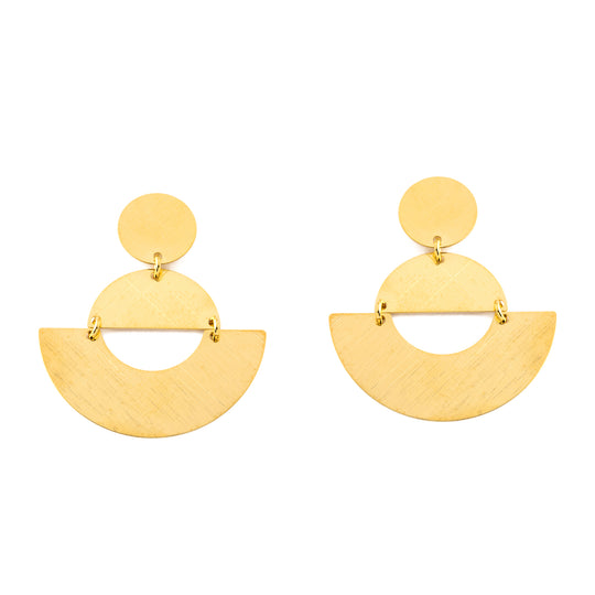 Geometric Metal Earrings