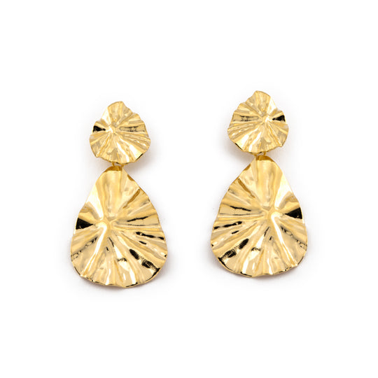 Gold Leaf Earrings