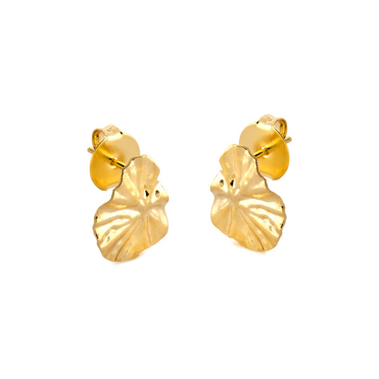 Gold Leaf Earrings