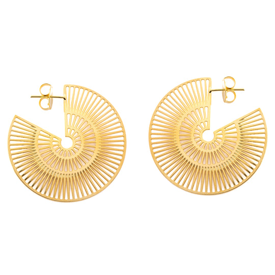 Chunky Hoop Earrings