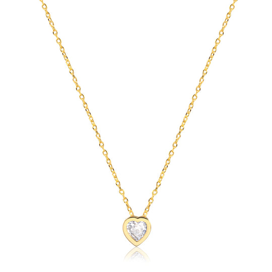 Crystal Heart Necklace