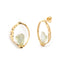 Organic Stone Earrings