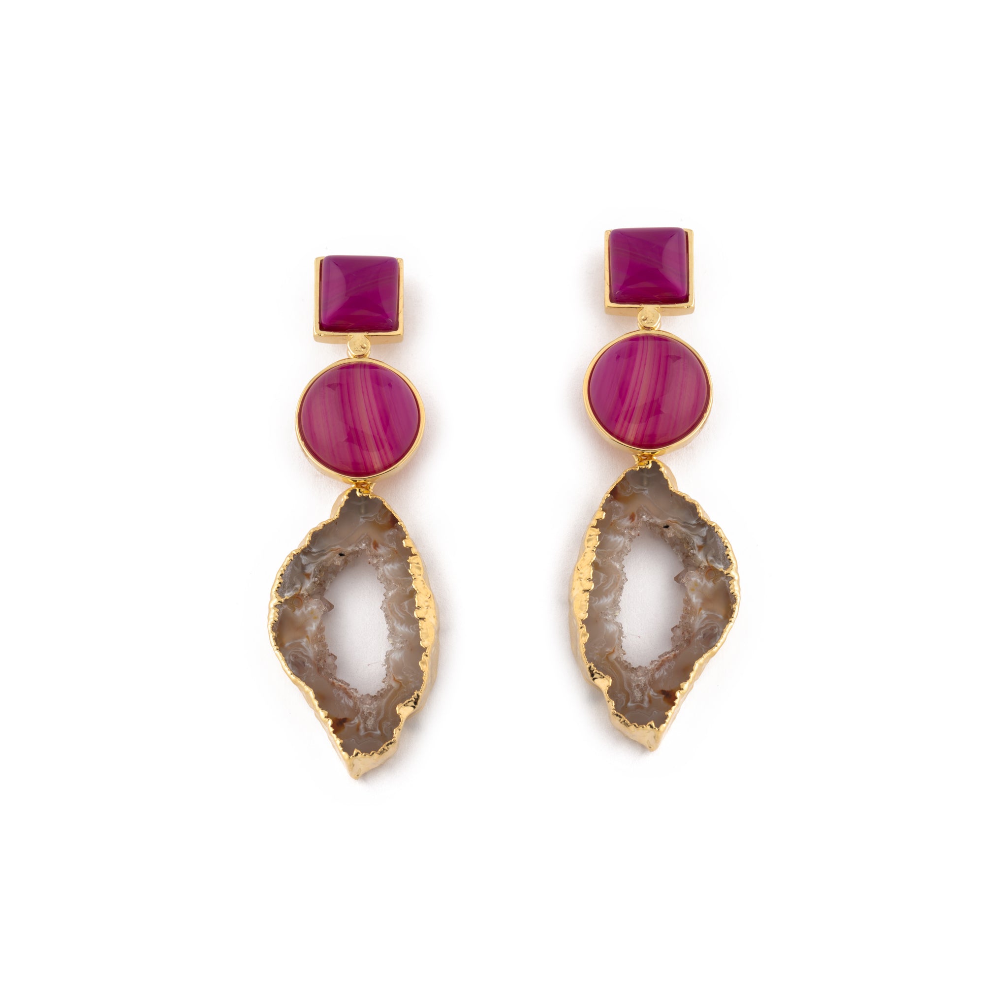 Agate Earrings