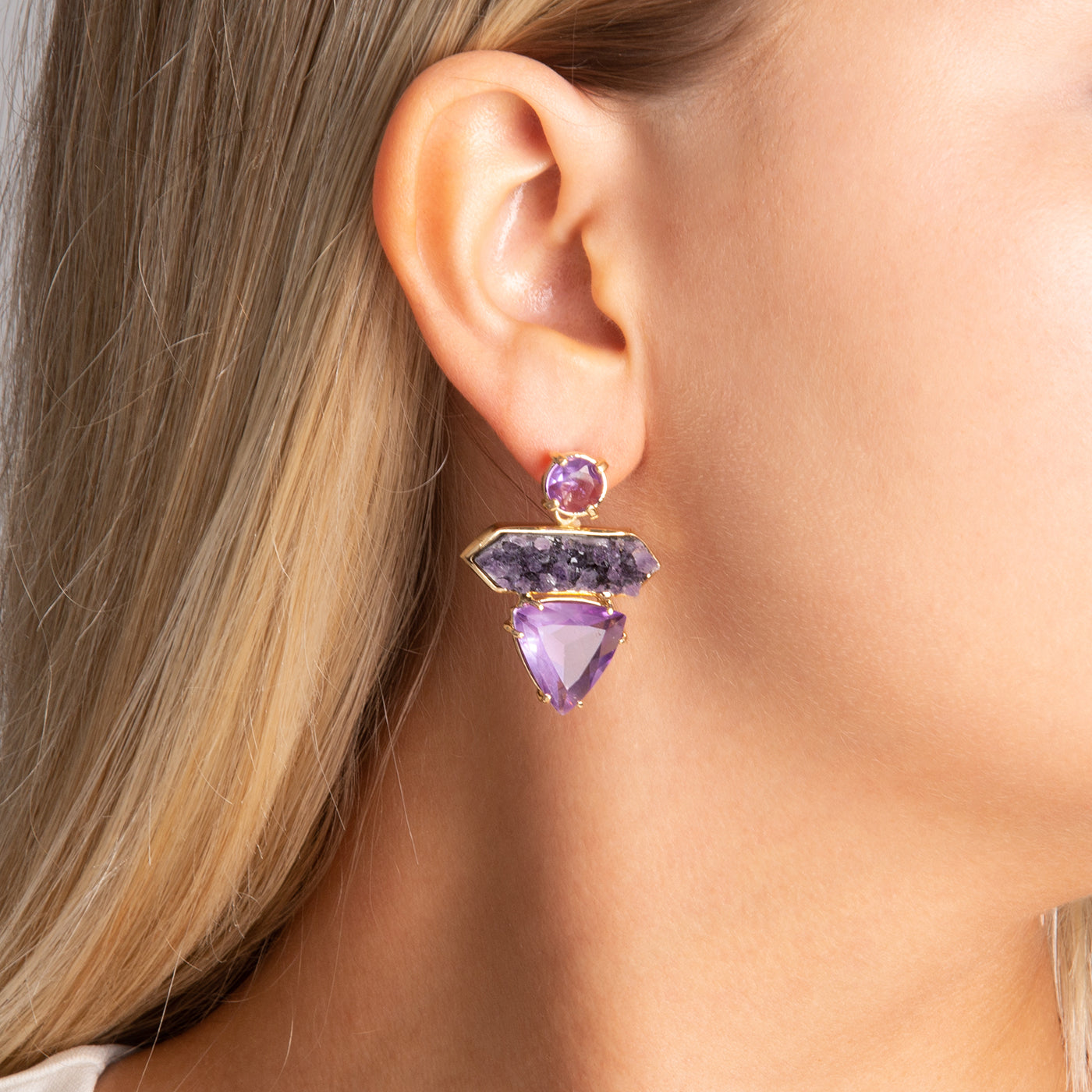 Stone Earrings