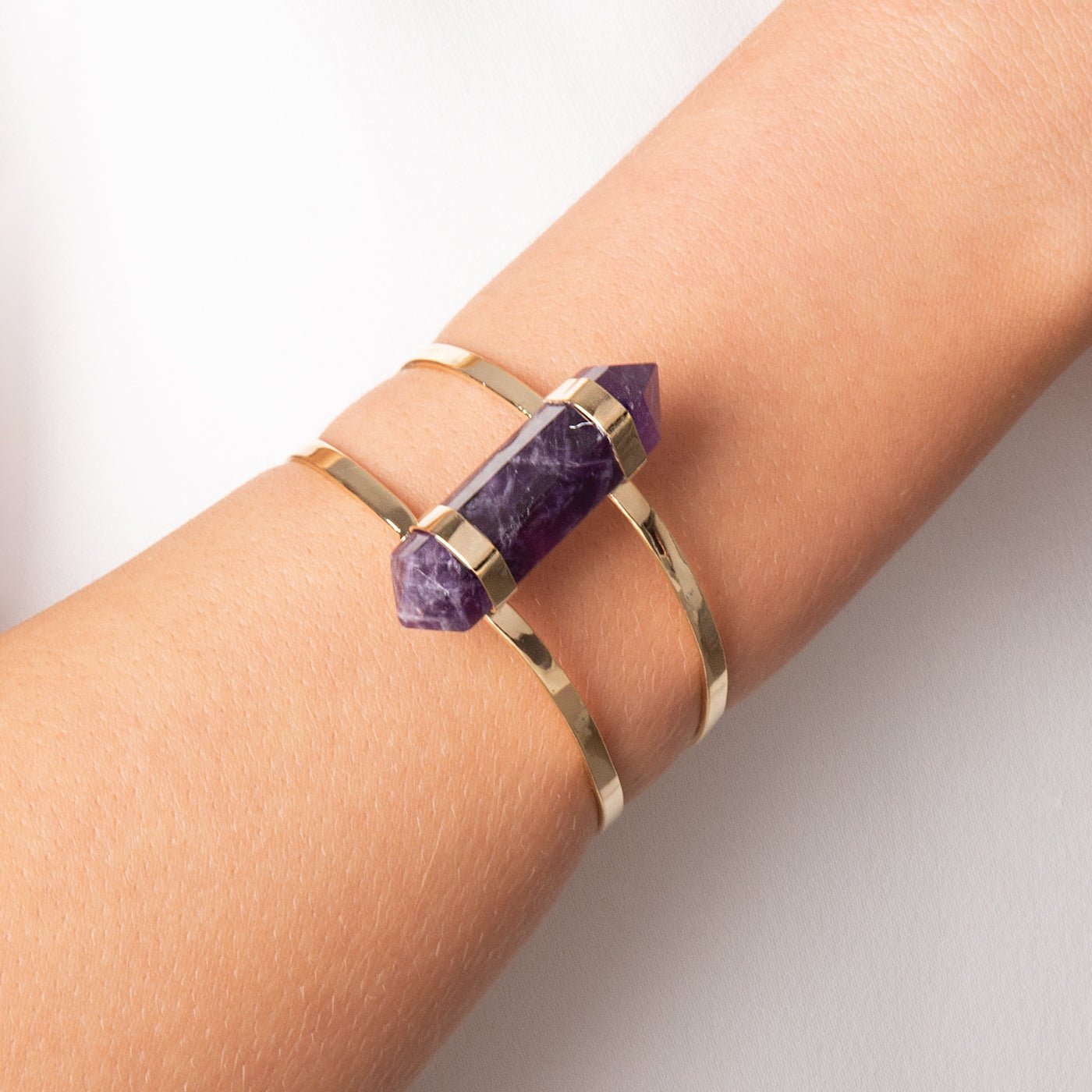 Stone Cuff Bracelet