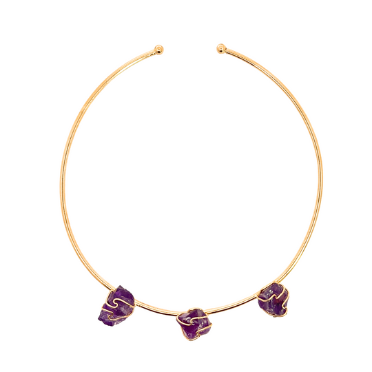 Triple Stone Choker