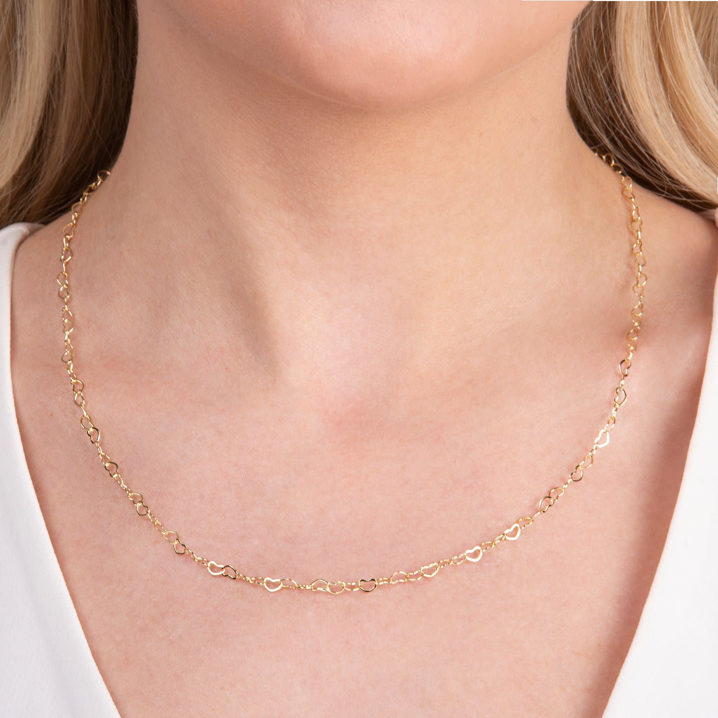 Heart Chain Necklace