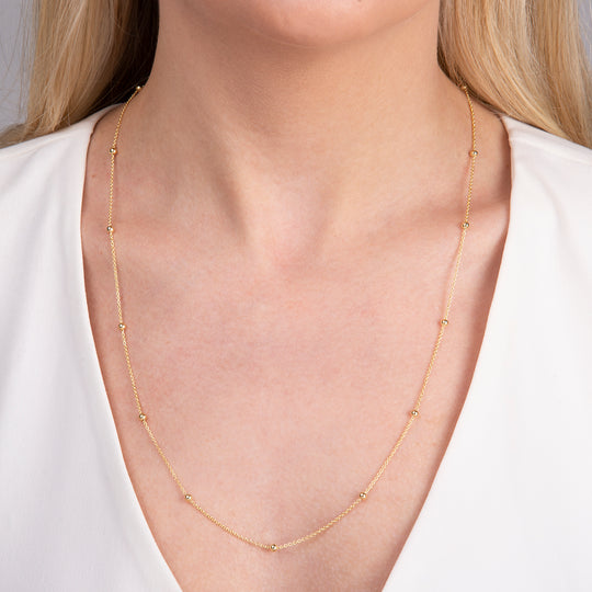Sphere Chain Necklace