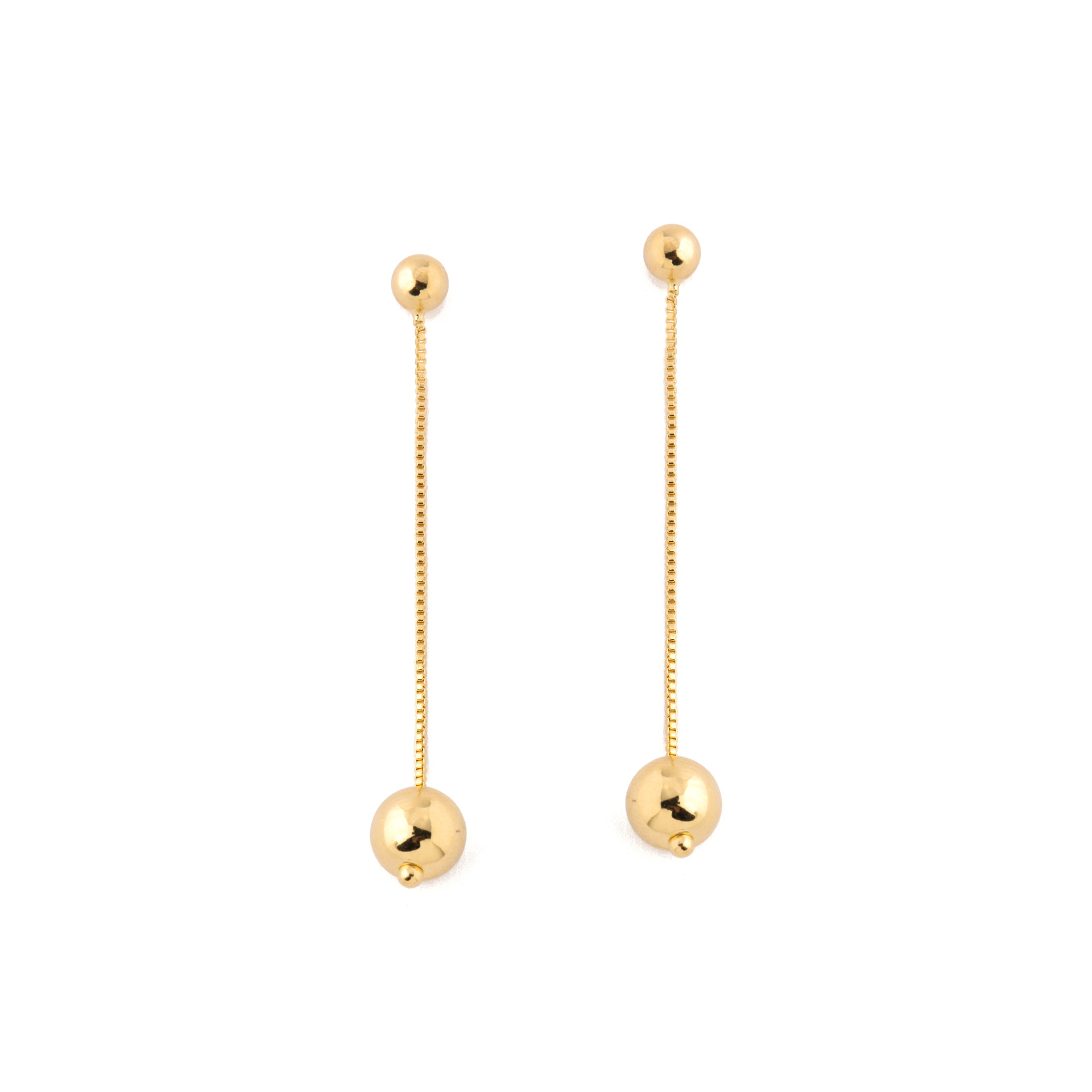 Sphere Drop Earrings