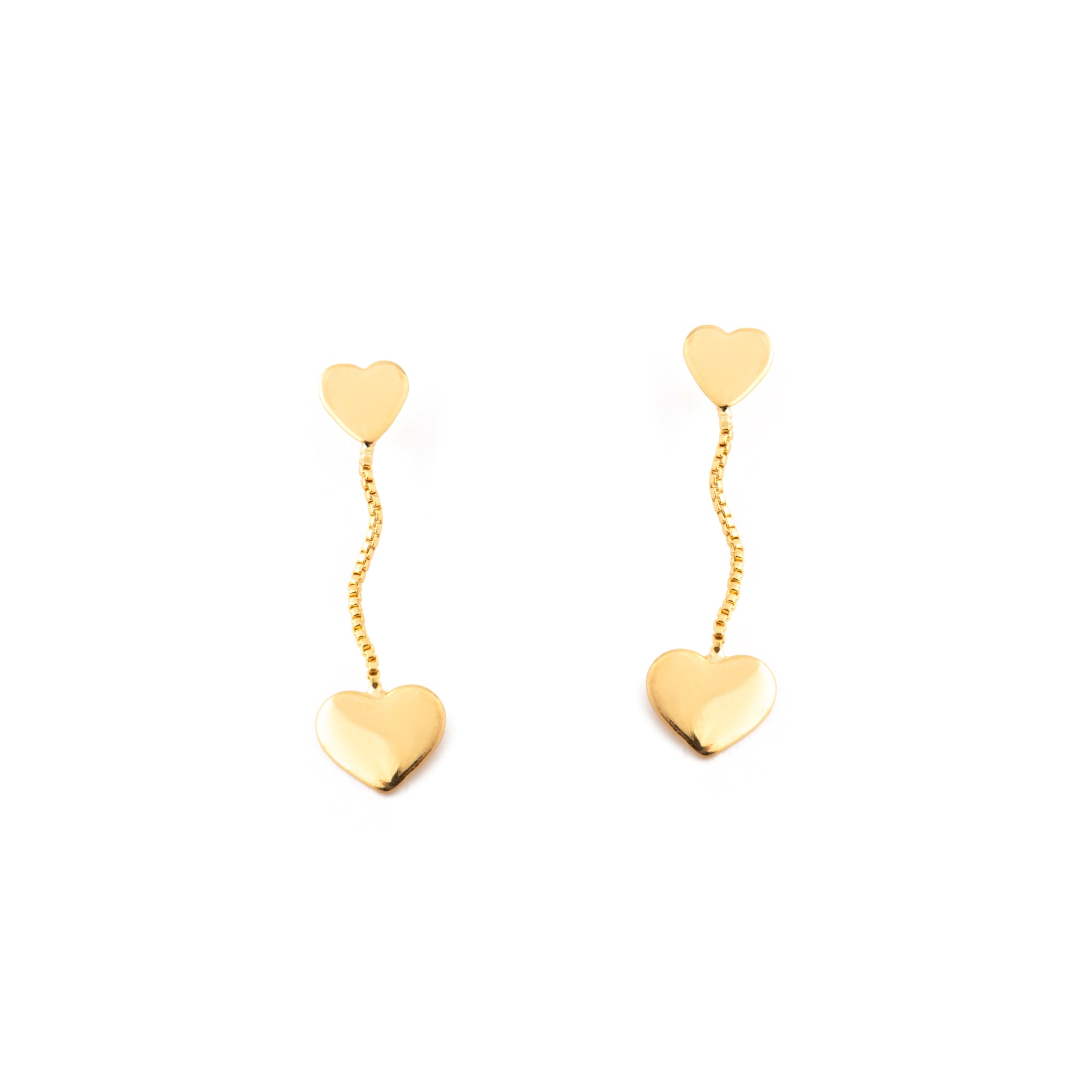 Classic Heart Dangles Earrings