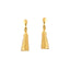Openwork Cone Drop Earrings