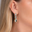 Triple Teardrop  Earrings