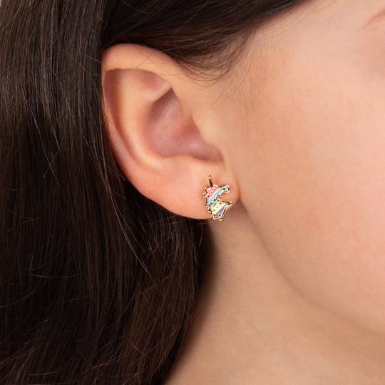 Enchanting Unicorn Studs