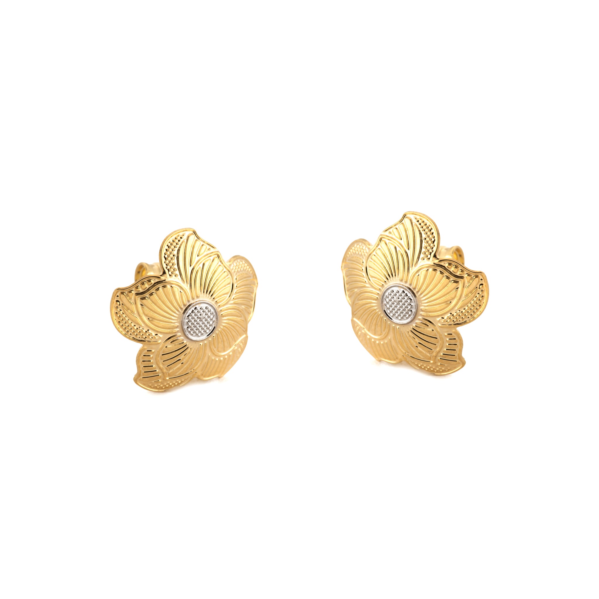 Floral Stud Earrings