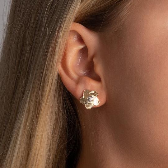 Floral Stud Earrings