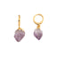 Amethyst Hoops
