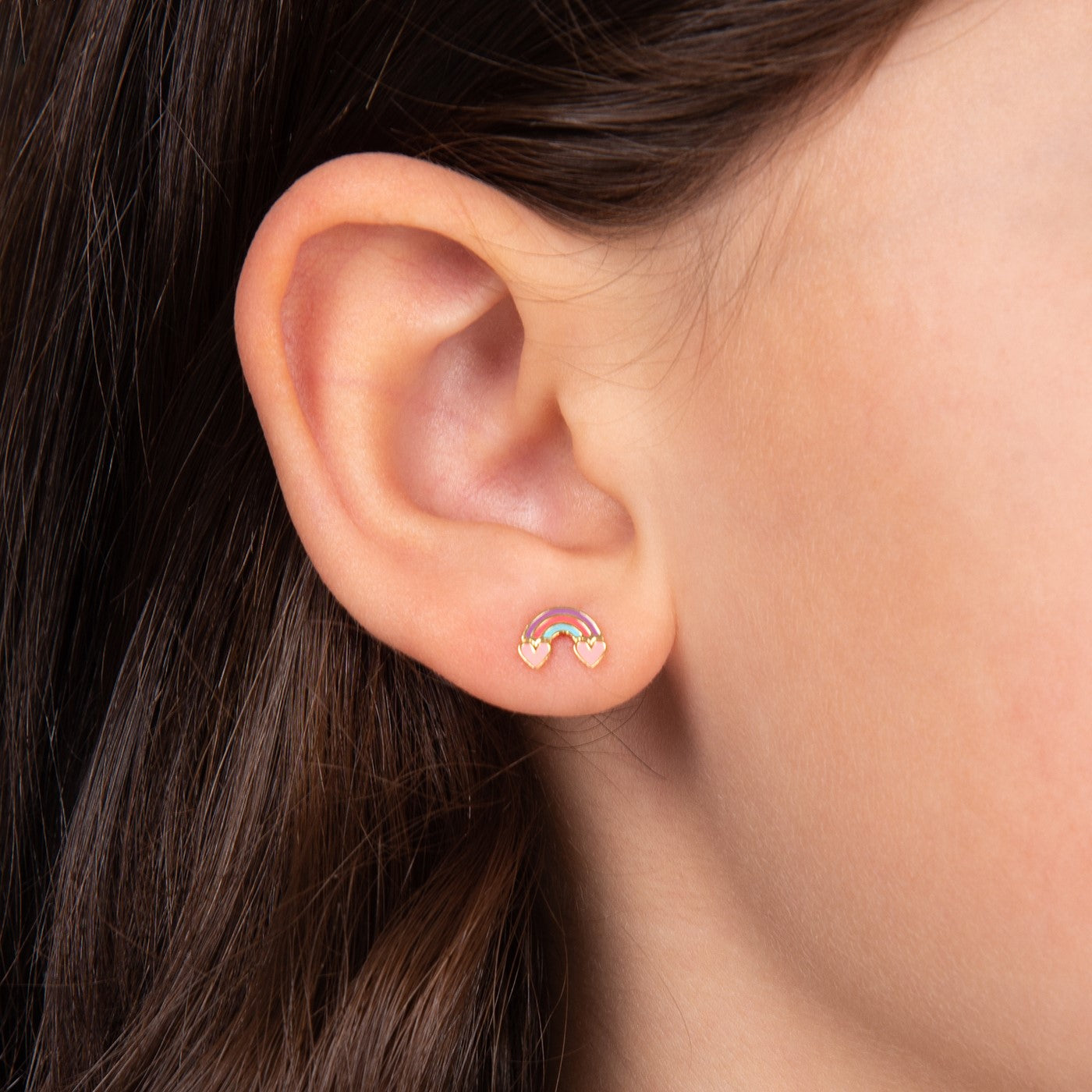 Lovely Rainbow Studs