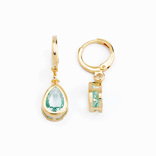 Teardrop Hoops