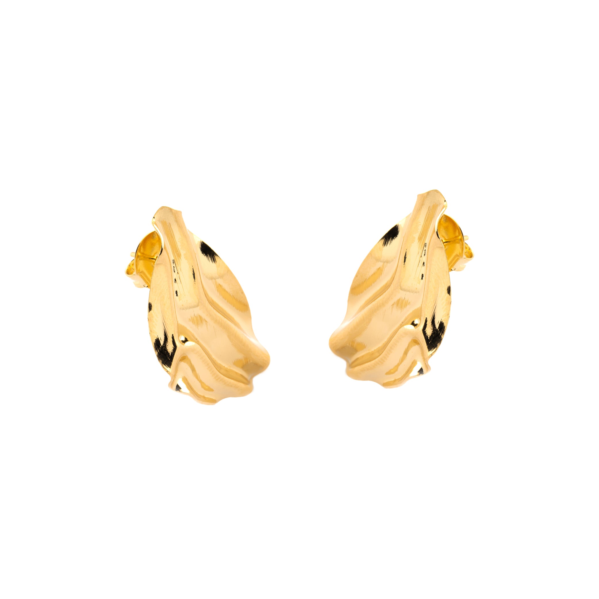 Curved Drop Earrings