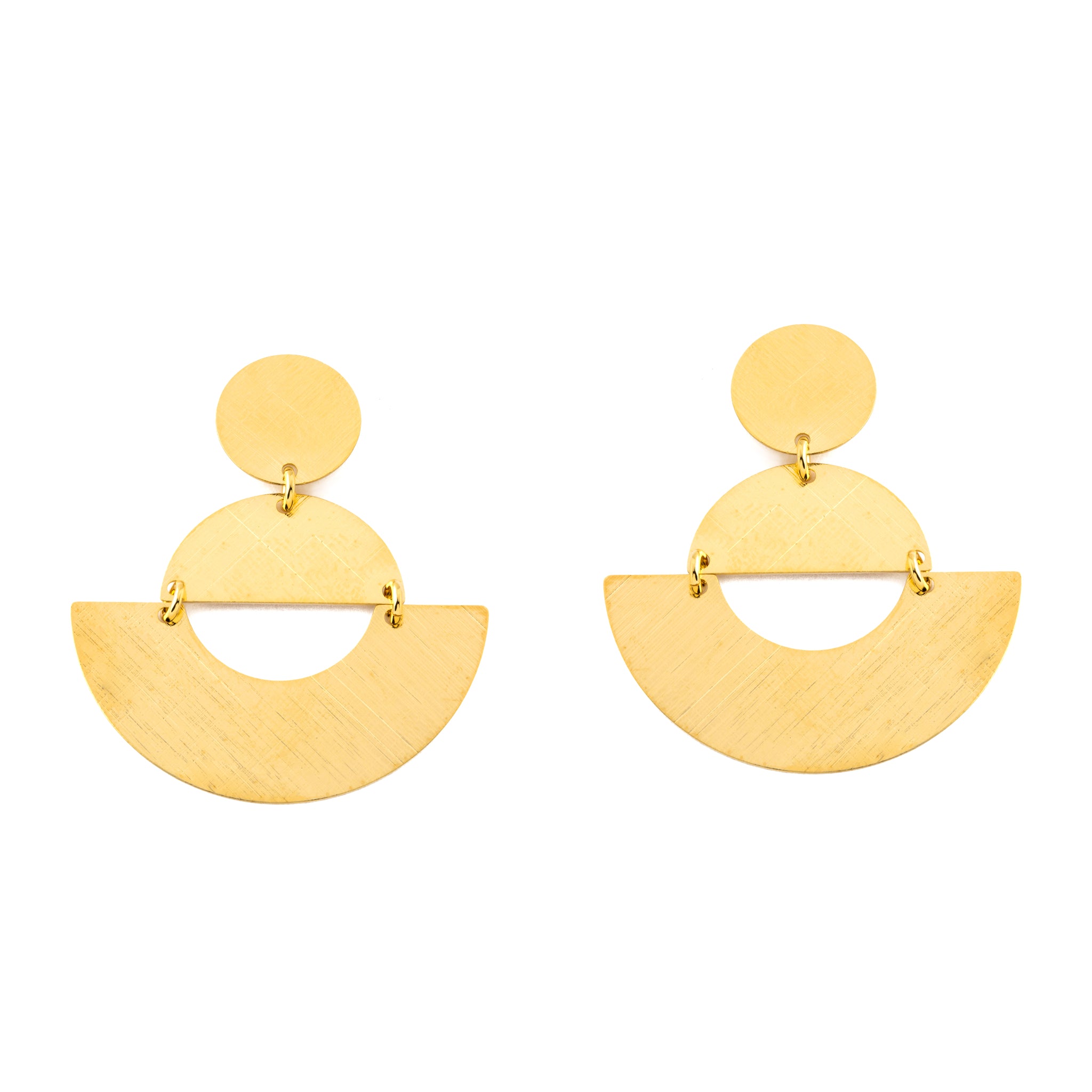 Geometric Metal Earrings