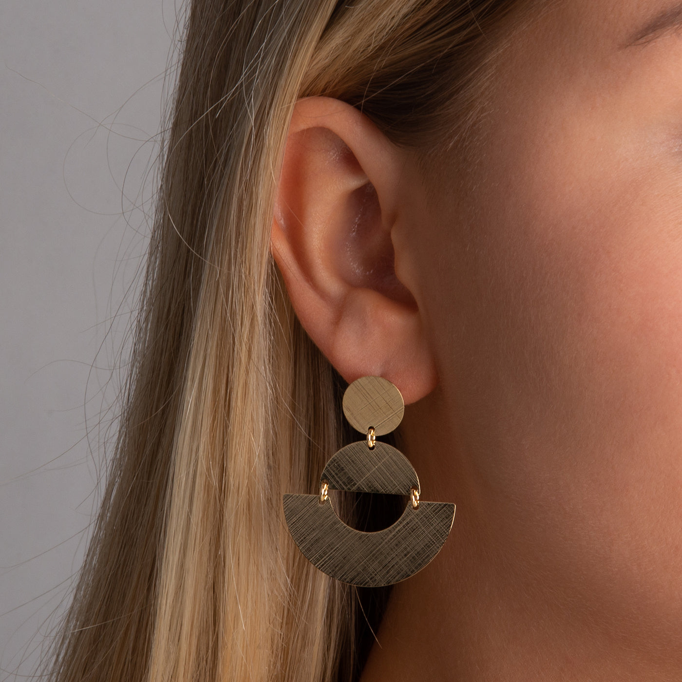 Geometric Metal Earrings