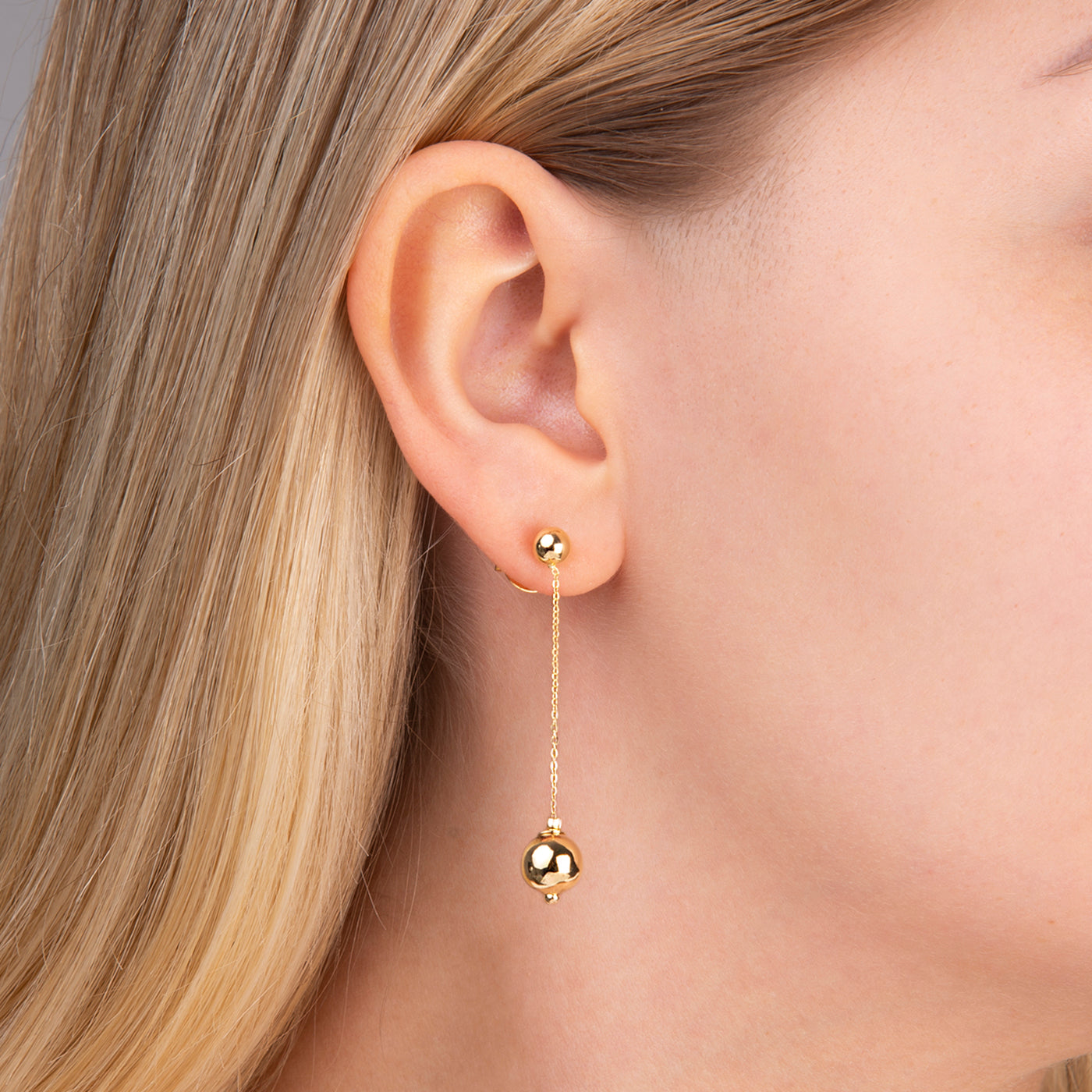 Sphere Drop Earrings