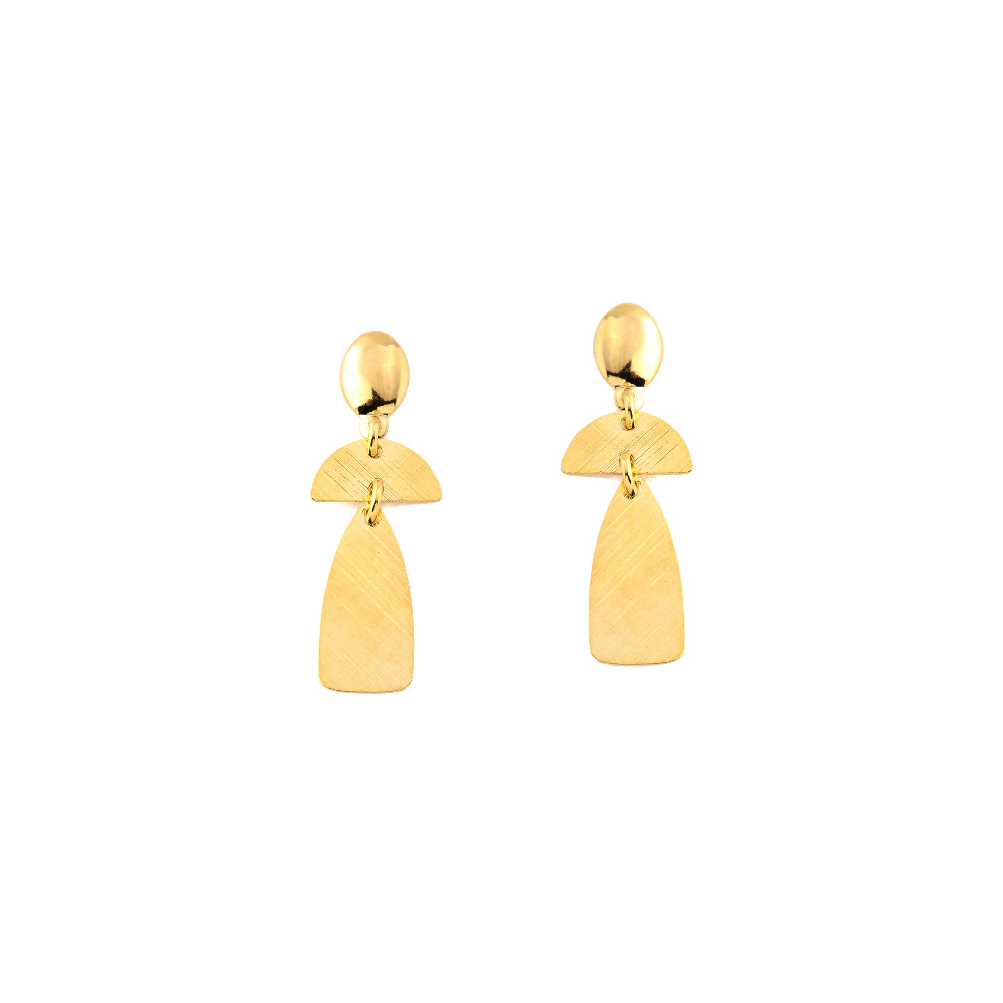 Elegant Mushroom Earrings
