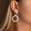 Double Circle Earrings