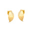 Textured Leaf Earrings
