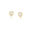Crystal Heart Earrings