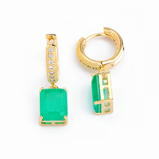 Square Drop Earrings