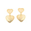 Double Heart Earrings