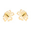 Gold Flower Earrings