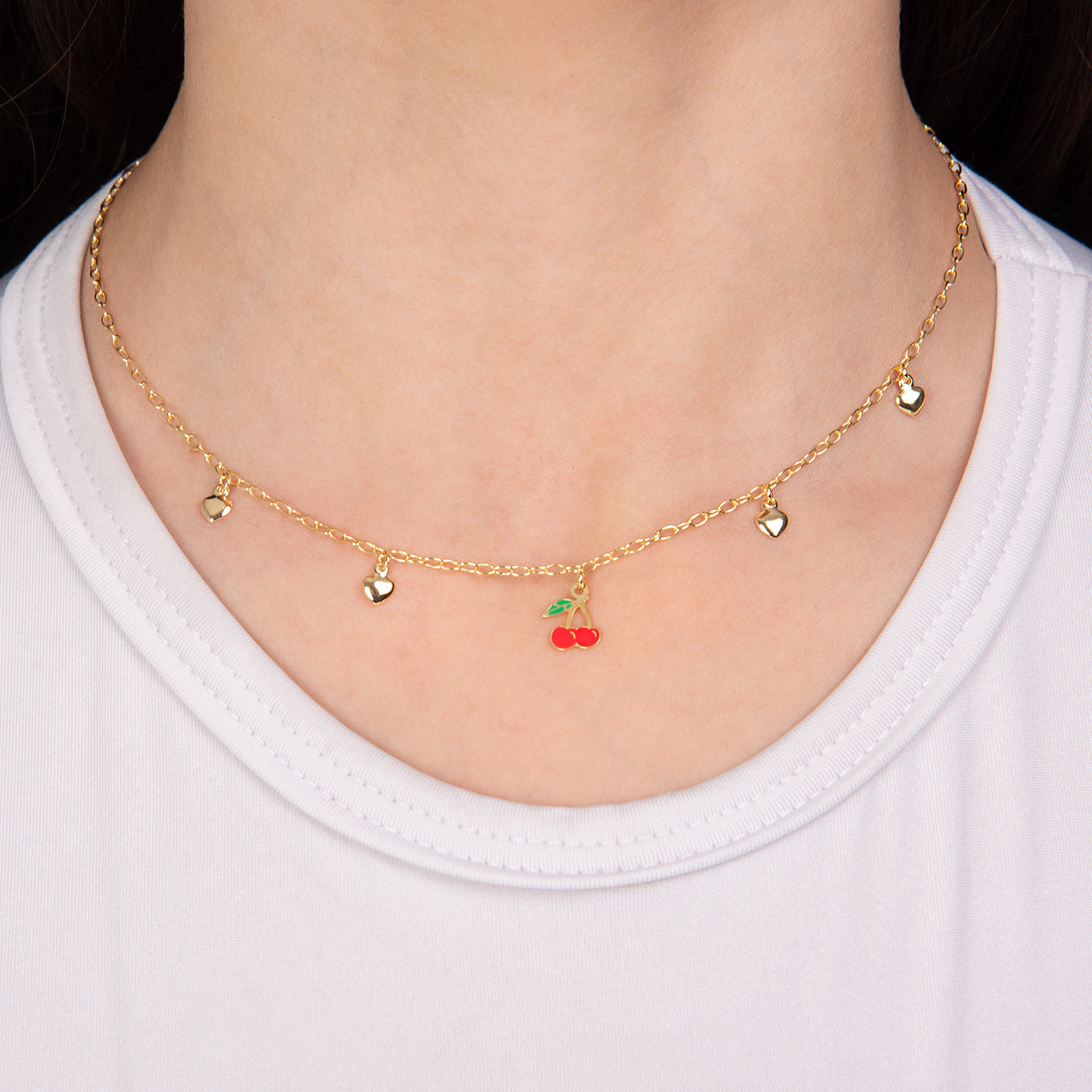 Cherry Charm Necklace