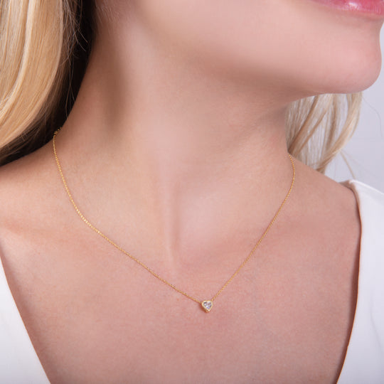 Crystal Heart Necklace