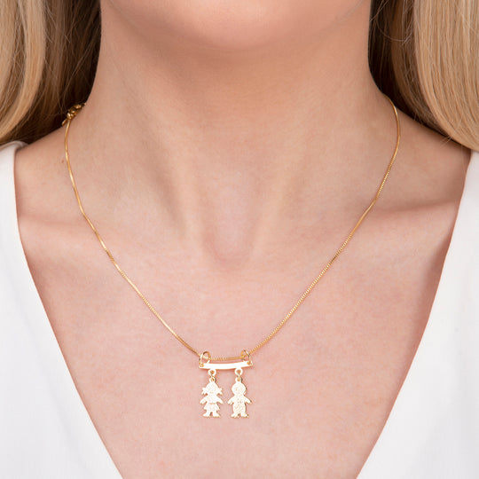 1 Girl 1 Boy Pendant