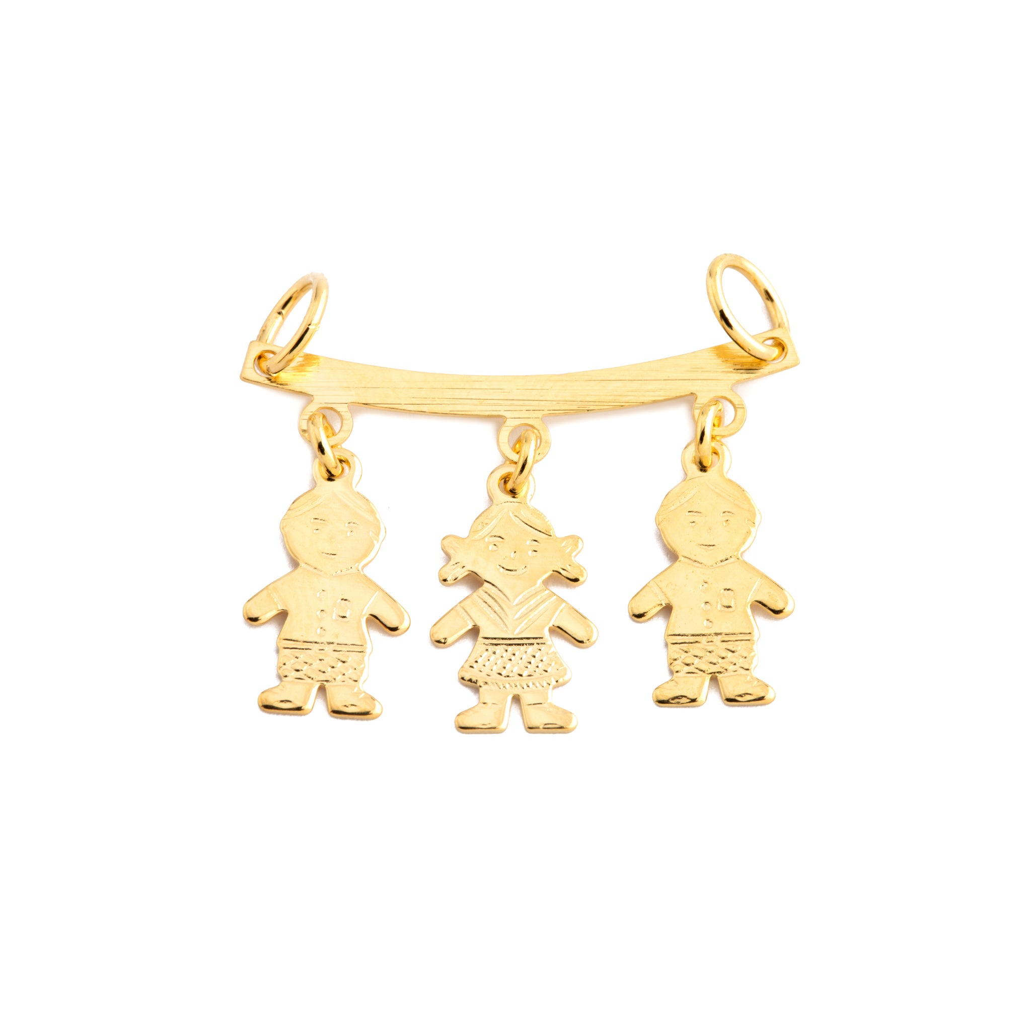 2 Boys 1 Girl Pendant