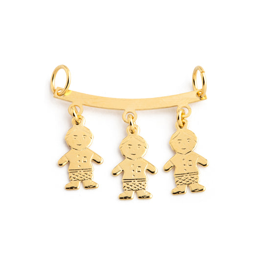 3 Little Boys Pendant