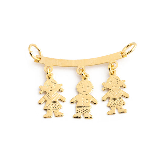 2 Girls 1 Boy Pendant