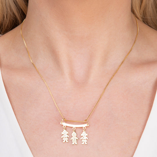 2 Girls 1 Boy Pendant
