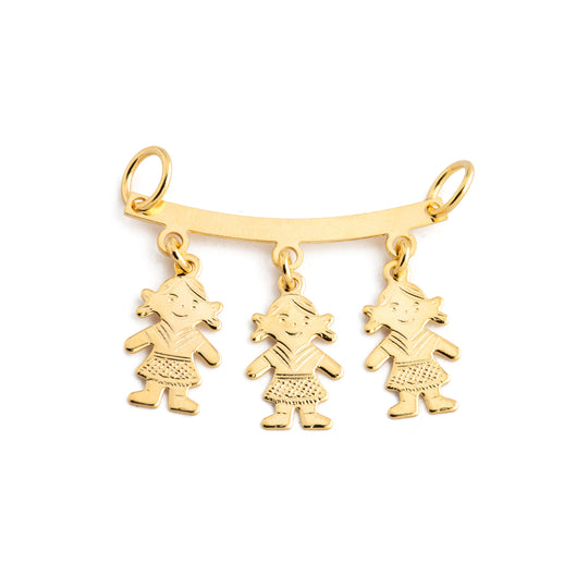 3 Little Girls Pendant