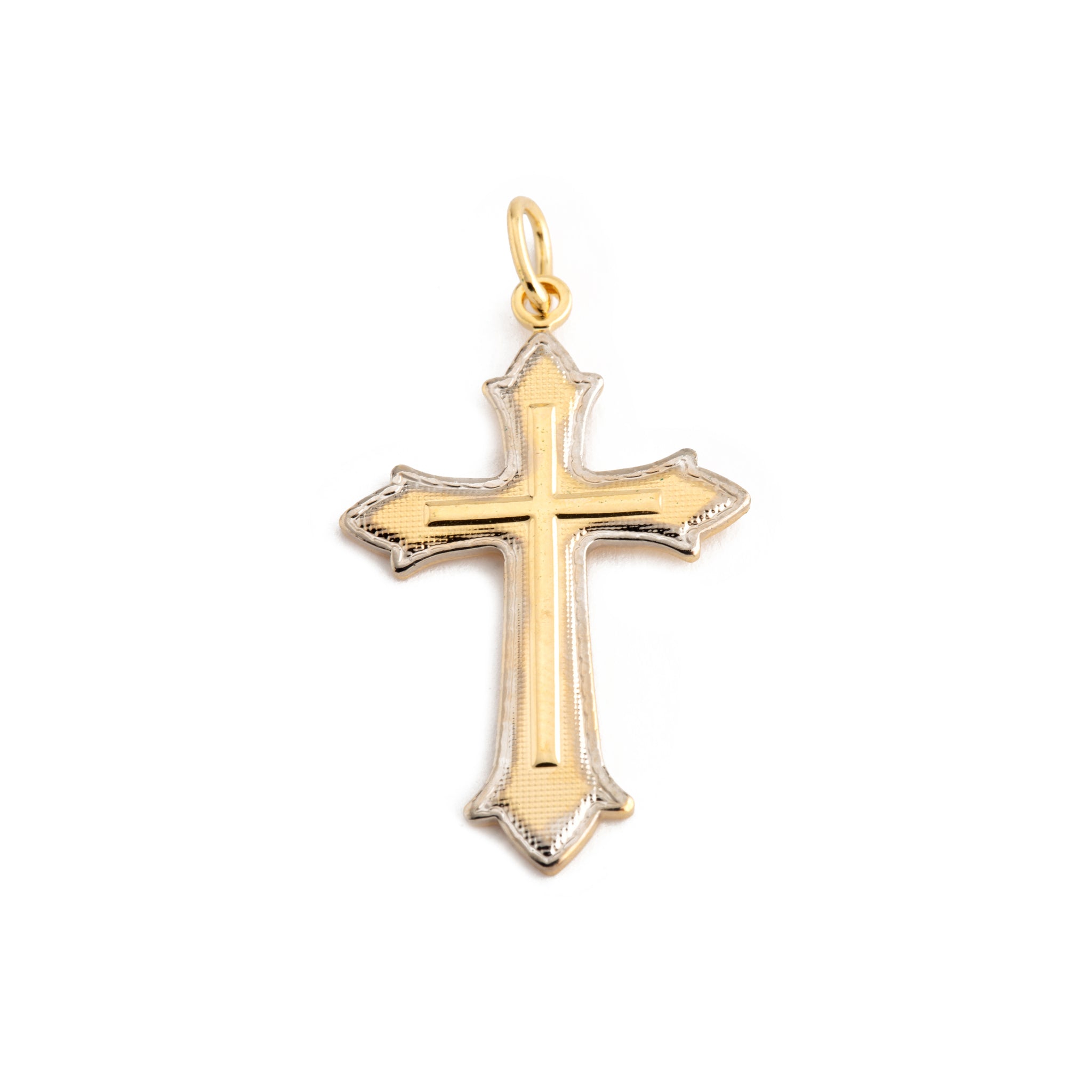 Fleur-De-Lis Cross Pendant