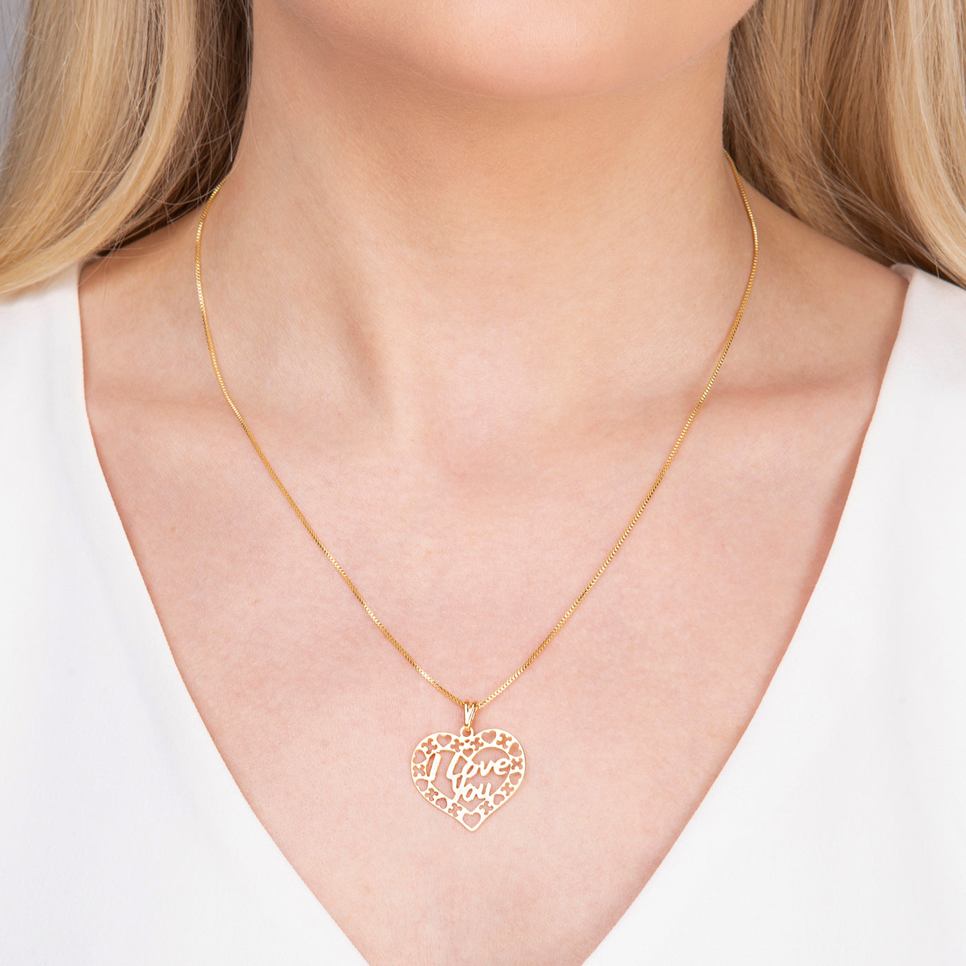 "I Love You" Pendant