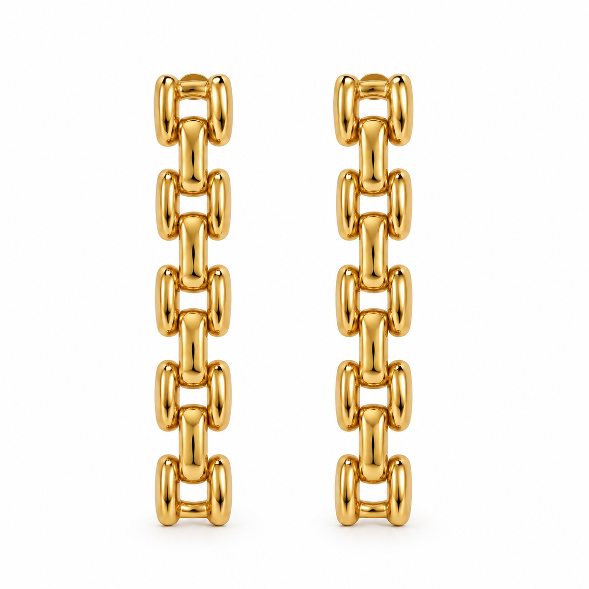 Chain Link Drop Earrings