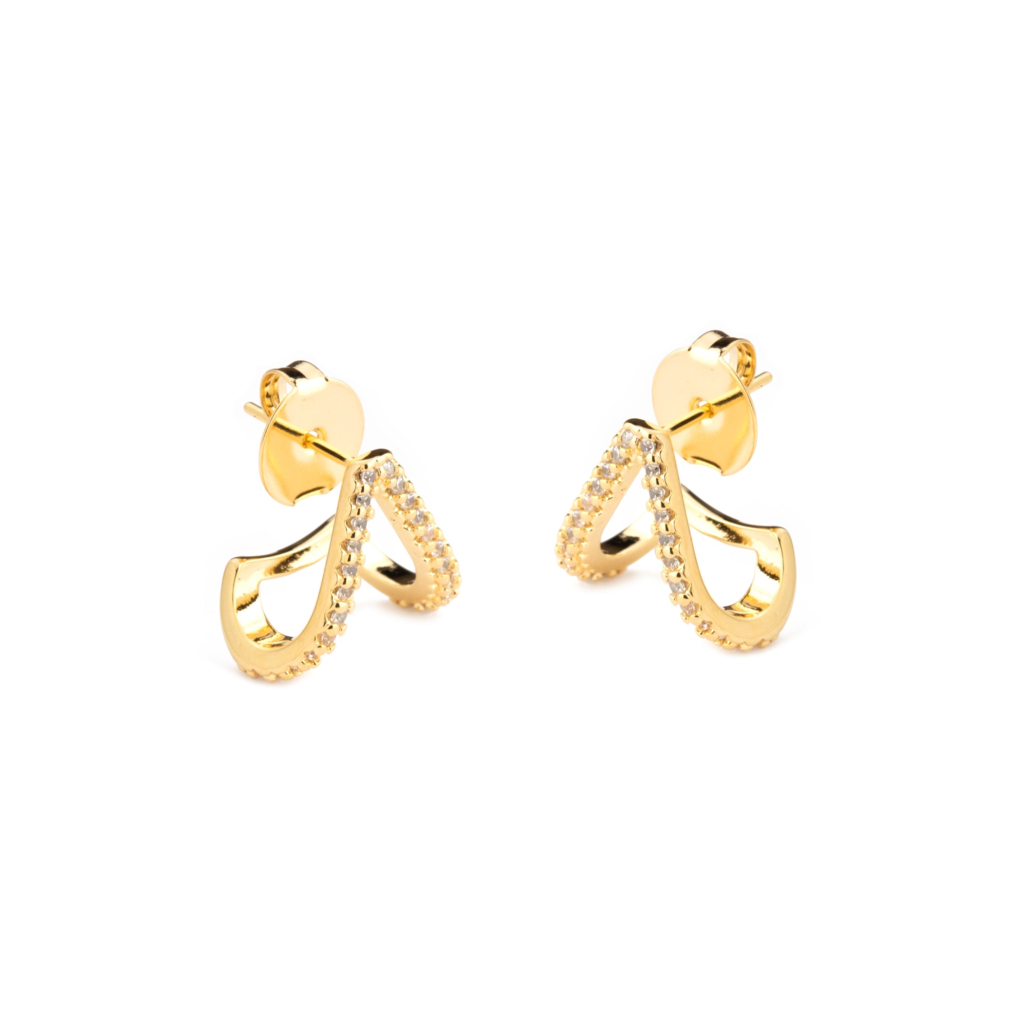 Twist Hoops Earrings